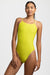 Gavin 2 Swim Onesie - Dandelion Contrast