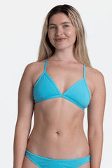 Triangle Bikini Top Einfarbig - Hell