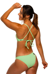 Europe Bikini Unterteil Einfarbig - Licht